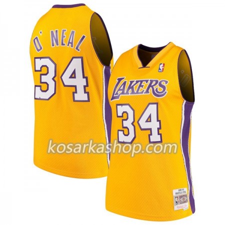 Dres Los Angeles Lakers Shaquille O`Neal 34 Hardwood Classics Siva Swingman